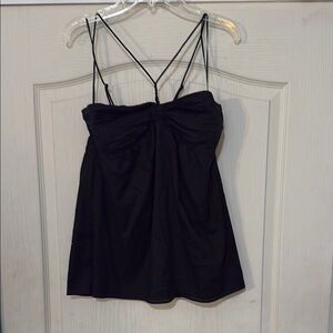 American Eagle Outfitters Black Strappy Top